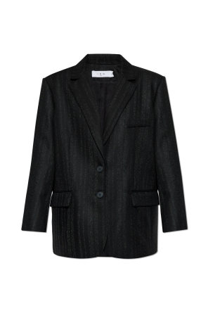 【関税・送料込み】LOEWE Black double-breasted jacket Loewe Blazer with wrap closure | Women's Clothing | Vitkac